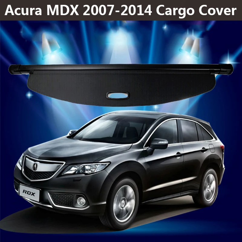 Для Acura MDX 2007 2014 задняя крышка для груза Защитная экрана багажника (черный