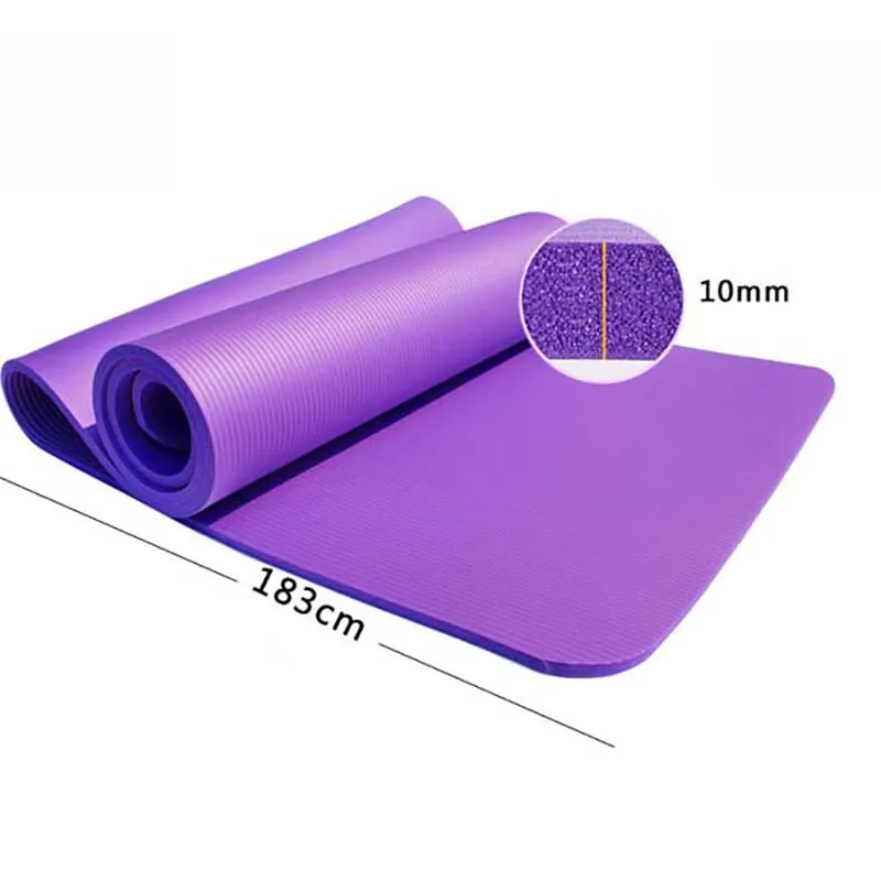 183*61*1cm None-Slip Yoga Mat Exercise Pad Thick Non-slip Folding Gym Fitness Mat Pilates Supplies Mat +Bag+Tie Band 183*61*1cm None-Slip Yoga Mat Exercise Pad Thick Non-slip Folding Gym Fitness Mat Pilates Supplies Mat +Bag+Tie Band