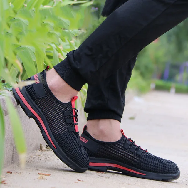 lightweight steel toe shoes men