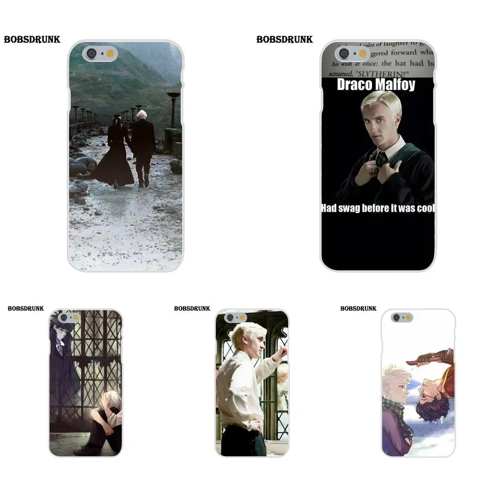 

EJGROUP For iPhone 4 4S 5 5C SE 6 6S 7 8 Plus X Soft Fashion Cell Phone Case Harry Potter Draco Malfoy
