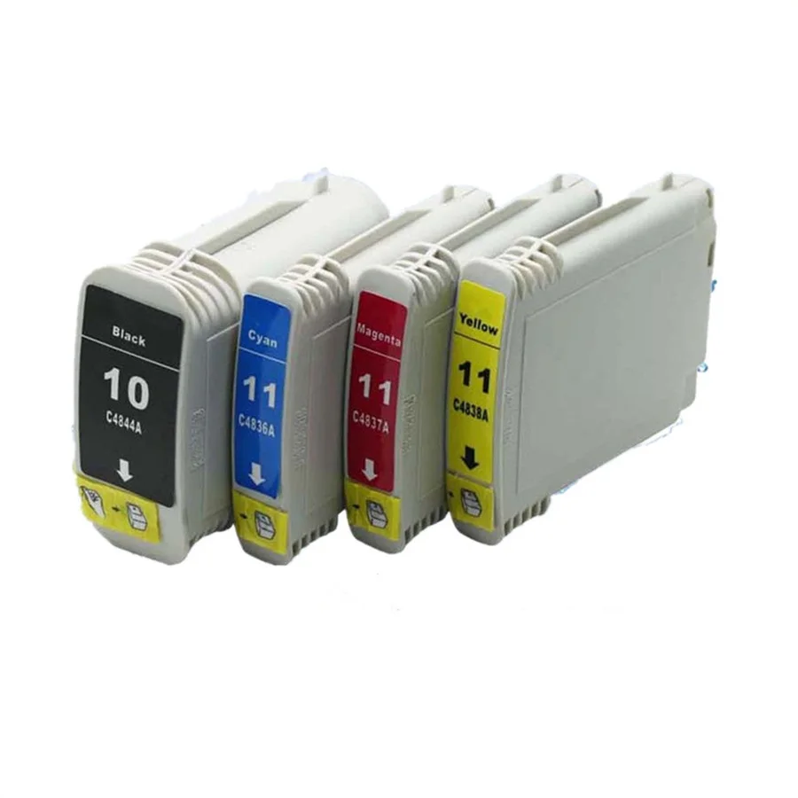 Сменные чернильные картриджи для HP10 11 XL HP10XL 10XL C4844A Business Inkjet 1200dtn 1200dtwn cp1700 cp1700d cp1700ps