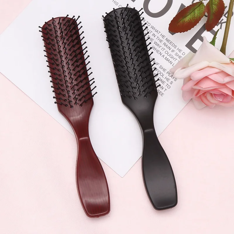 

1 Pcs 2 Colors New Pro Plastic Hair Brush Vented Comb For Salon Home Use Hairdressing Beauty Tool