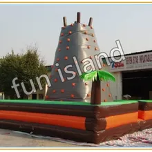 Дизайн надувные восхождение на горы/скалодром для продажи