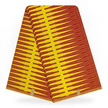 

African Fabric Ankara Fashionable Real pagne Wax African Wax Veritable For Party Pagne Africain Soft Nigerian Veritable Wax