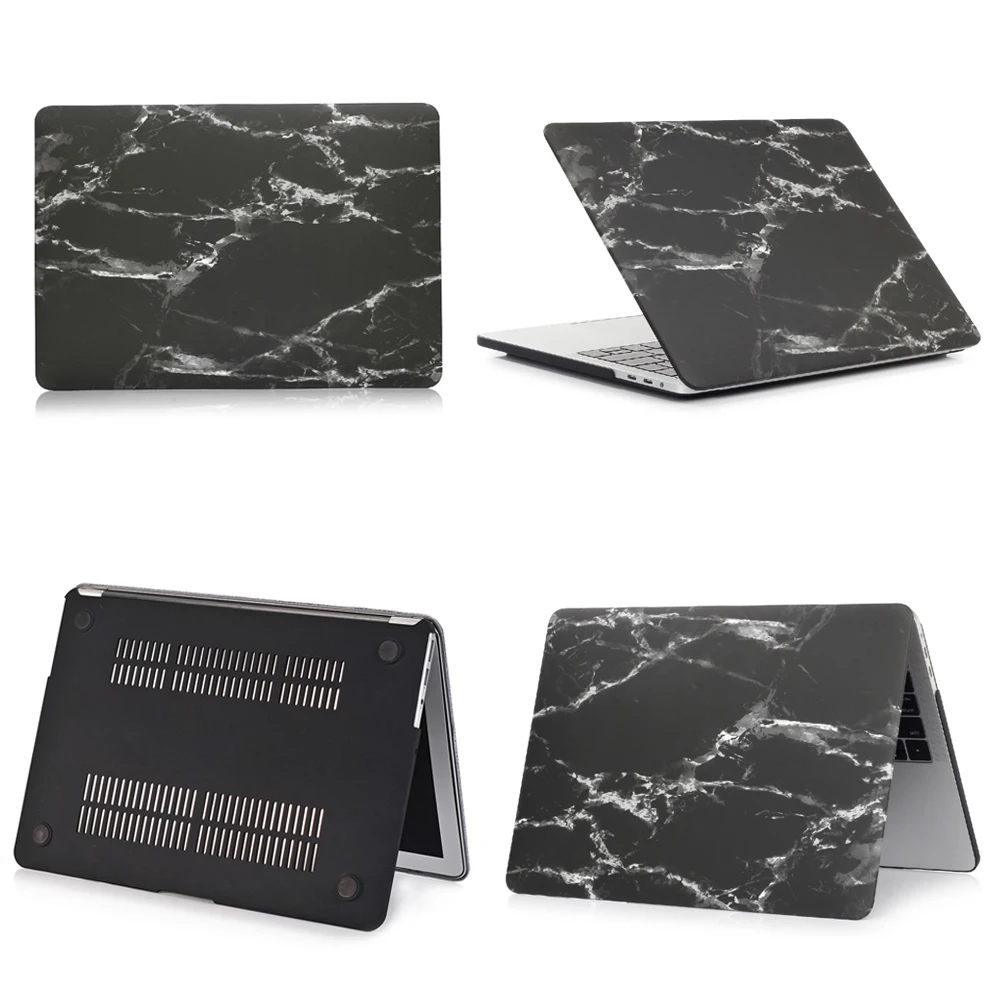 Чехол для ноутбука с мраморной текстурой Macbook Air Pro Retina 11 12 13 15 дюймов сенсорная