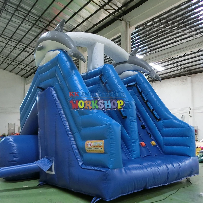 Classic inflatable small water slide