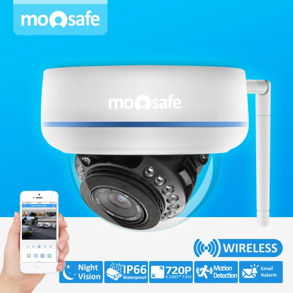 Видео Камеры Безопасности CCTV HD 720 P Главная Видеонаблюдения Беспроводной WI-FI сети