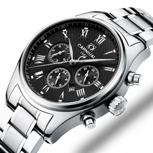 Швейцарский карнавальный бренд, Роскошные мужские часы, японские мужские часы MIYOTA с автоматическим перемещением, мужские многофункциональные часы hombre relogio C8689G-2