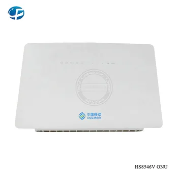 

Free shipping 10 PCS USED HS8546V ONU ONT GPON Optical Network Terminal With 4GE+1TEL+2USB+WIFI port
