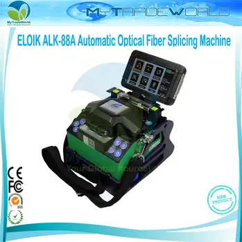 

Automatic Eloik Optical Fiber Fusion Splicer Removable Battery ALK-88A 7s Fast Welding Factory fusionadora fibra optica ALK88A