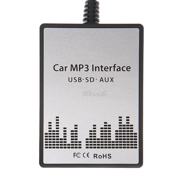 USB SD Aux Автомобильный MP3 адаптер CD для Suzuki Aerio, Grand Vitara, Ignis, Jimny II, Liana, Splash, Swift, SX4, wgen R+, X