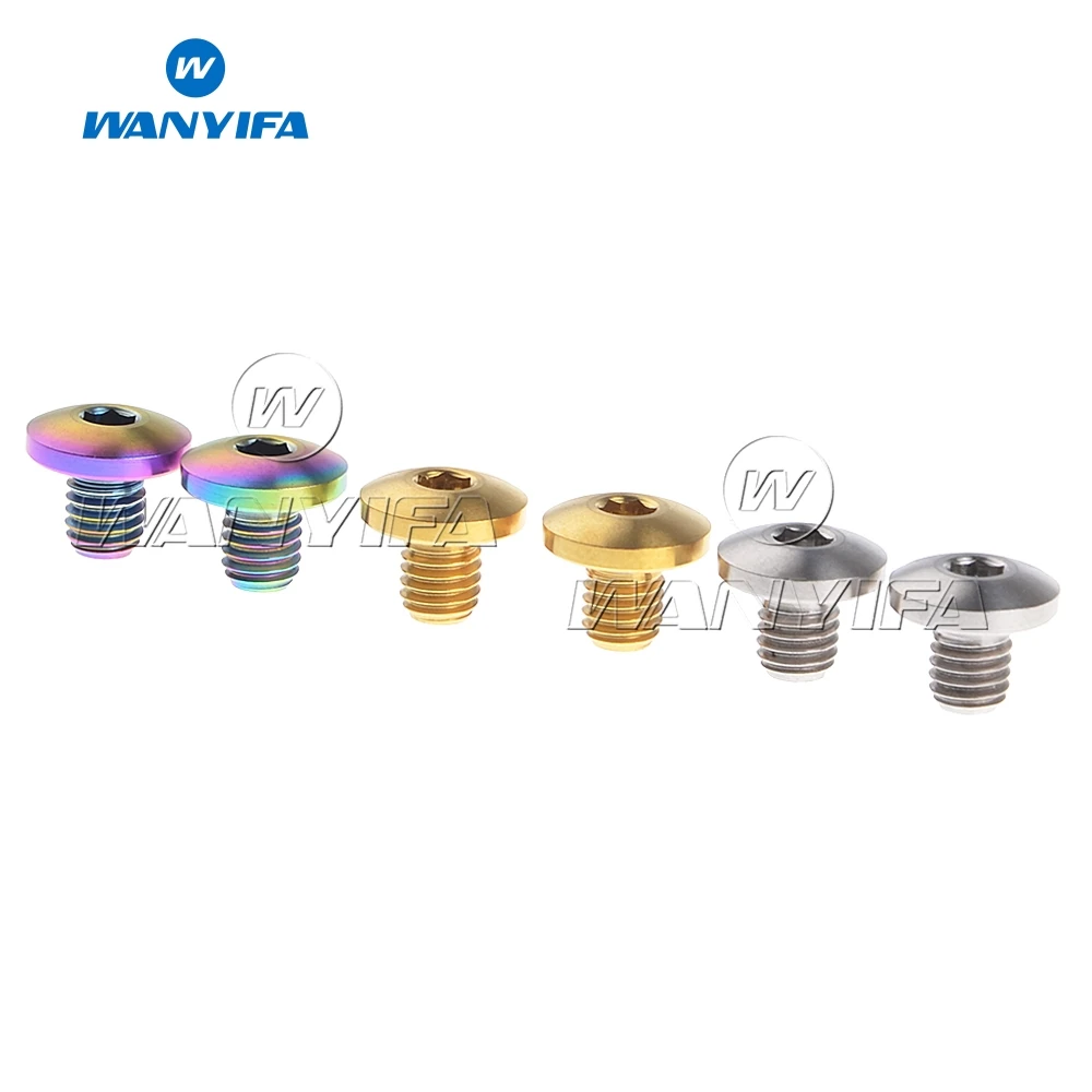 

2 pcs M5 Titanium Screws for Shimano XT Brake Handle Oil Cover Screw