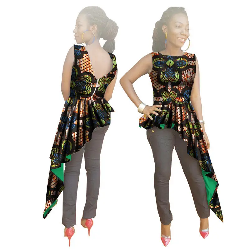 2018-summer-print-Dresses-sleeveless-robe-africaine-dashiki-african-dresses-for-women-O-Neck-cotton-african(17)