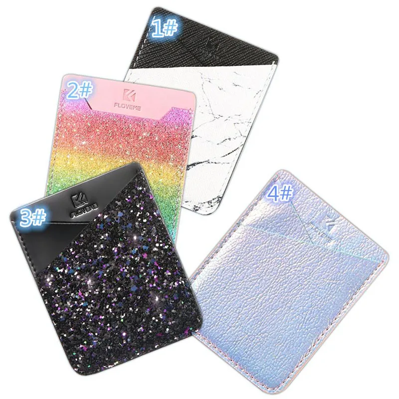 Wallet Sticker Card Holder for Back of Phone Credit ID Card Cash Pocket