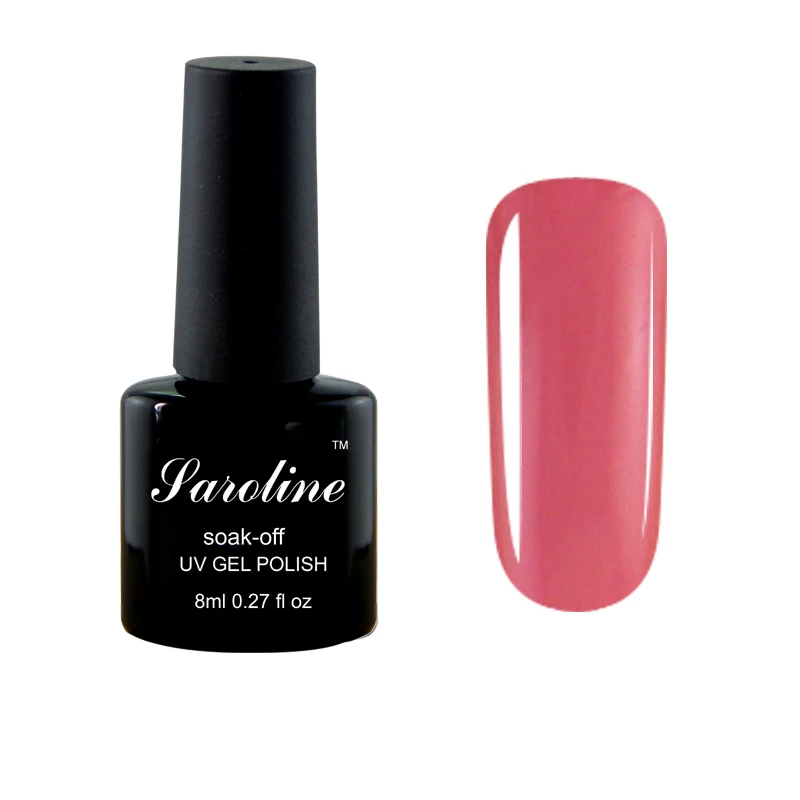 Серия Saroline, УФ светодиодный, чистый, телесный Гель-лак для ногтей, 29 цветов, модный гель для ногтей, обычный Гель-лак для ногтей, Полупостоянный, цветной - Цвет: 809