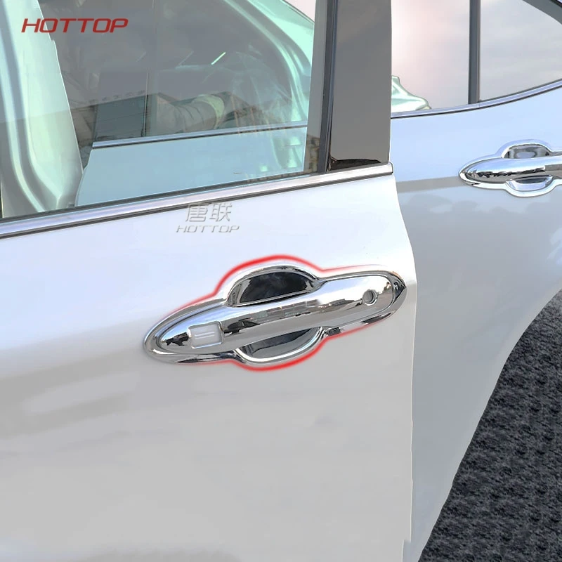 Аксессуары для Toyota Camry 2018 хромированная крышка дверной ручки чаша отделка