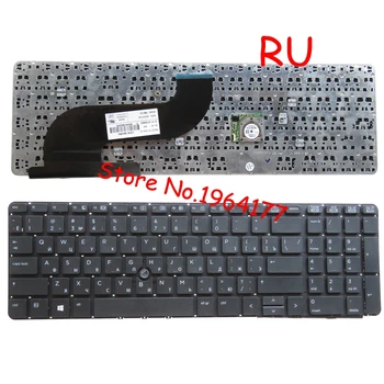 

russian laptop Keyboard for HP Probook 650 G1 655 G1 RU laptop keyboard No frame BLACK