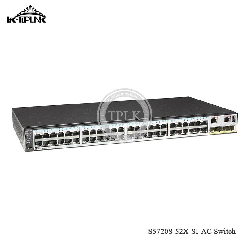 Переключатель S5720S-52X-SI-AC Стандартный Gigabit 48 Порты Ethernet коммутаторы 4x10 концерта