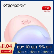 36 Вт лампа, Сушилка для ногтей машина светодиодный УФ лампа светодиодный льдинка светильник УФ-фототерапия машина подходит для всех гель лак для ногтей сушки отверждения