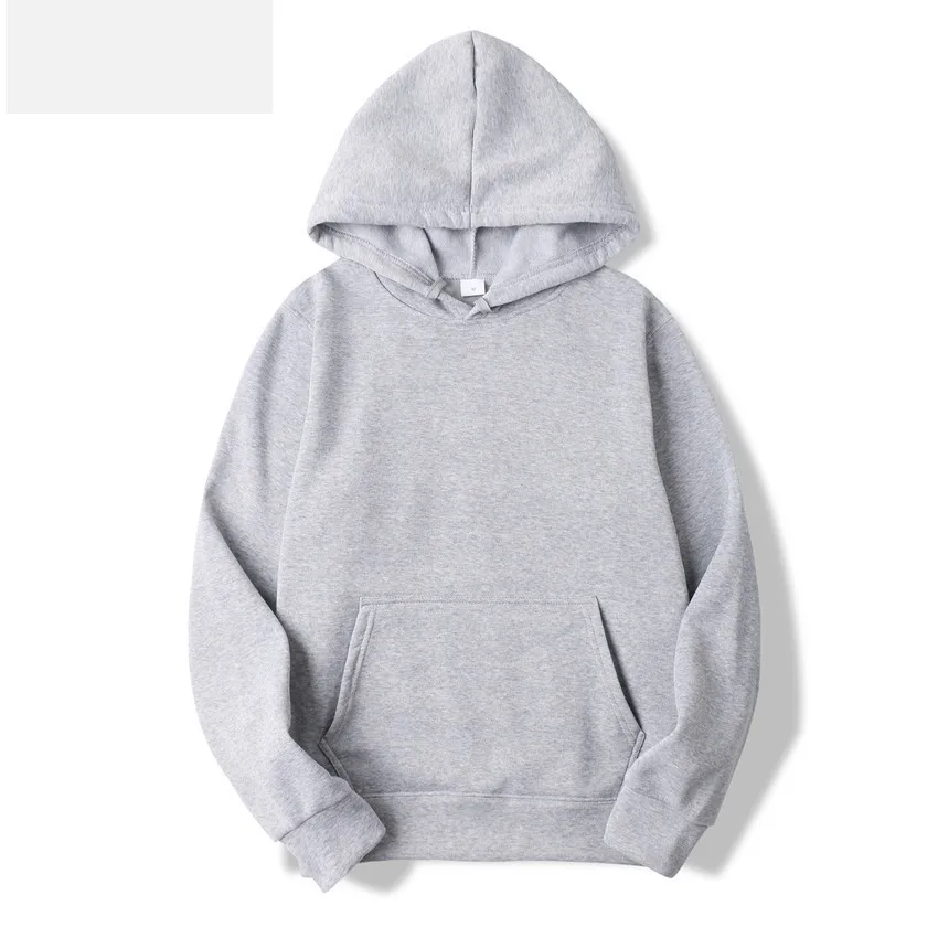 Light Gray Мужская толстовка FGKKS, черный однотонный свитшот, пуловер, с капюшоном, худи в стиле хип-хоп, уличная одежда на осень - Цвет: Light Gray