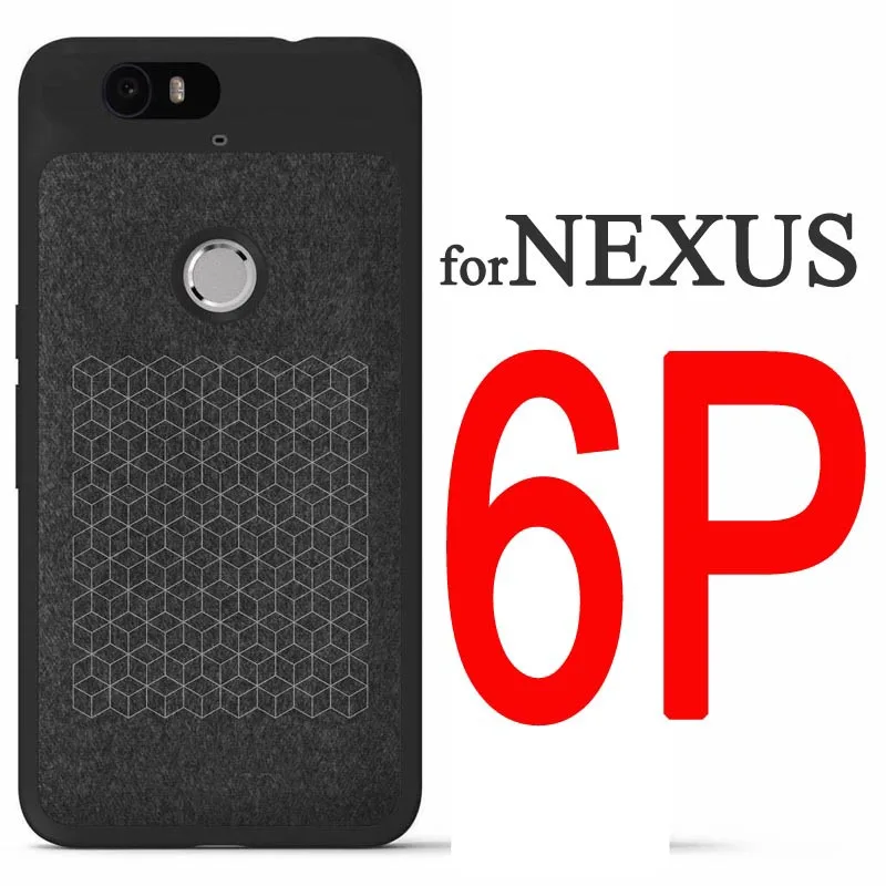 10x для LG Nexus 5x кожаный чехол Официальный задняя крышка для LG Google Nexus5X TPU+ кожаный чехол с розничной коробкой оптом - Цвет: for Nexus 6P Black