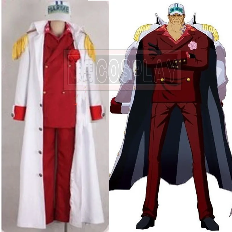 Anime One Piece Sakazuki Cosplay Costumes Customized-in Anime Costumes ...