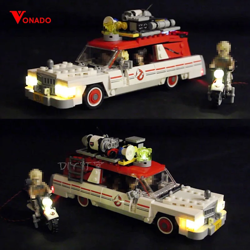 Светодиодная лампа для Lego 75828 16032 Ecto 1 и 2 Ghostbusters детские конструкторы игрушки в