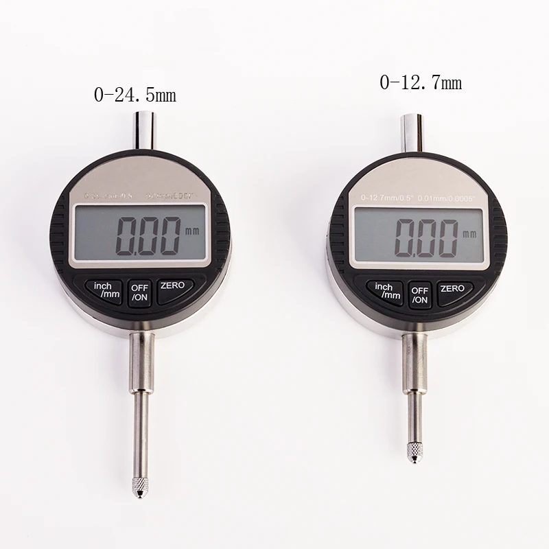 Цифровой индикатор 0-12,7 мм Индикатор цифрового набора 0-25,4 мм/0,01 Электронный индикатор цифровой циферблат
