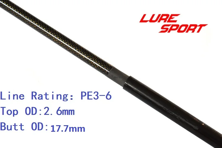 2.27M popper rod blank with gold thread