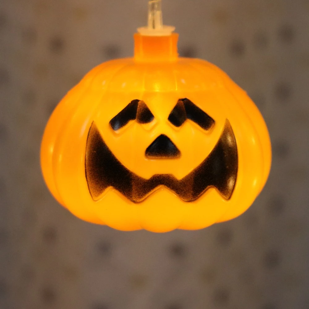 3.5 meters 96 lights LED Halloween pumpkin head ice light 3.5 meters 96 lights LED Halloween pumpkin head ice light