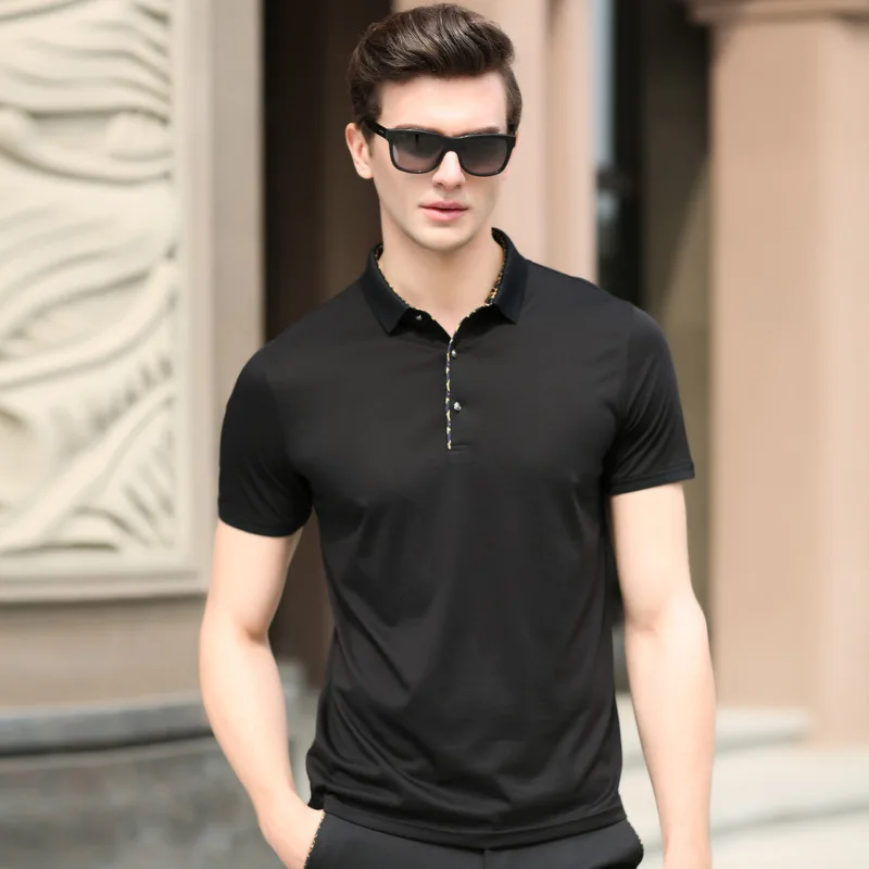

Men's shirt 2018 summer new style men's short sleeves style casual lapel shirt men