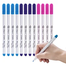 12 цветов для смываемых рисунков маркер ручка для детей студентов День рождения фестиваль Рождественский подарок школьные офисные принадлежности
