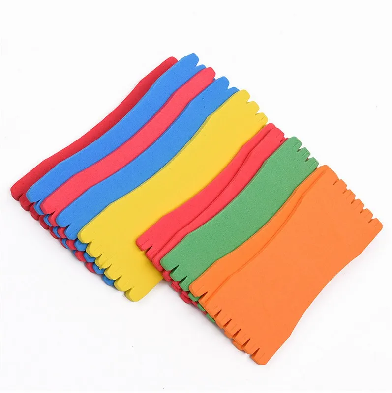 

10Pcs/Lot Fishing Line EVA Board Winding Board Fishing Lure Trace Wire Fishing Tackle Foam Plate Hook Fishing Tackle A36