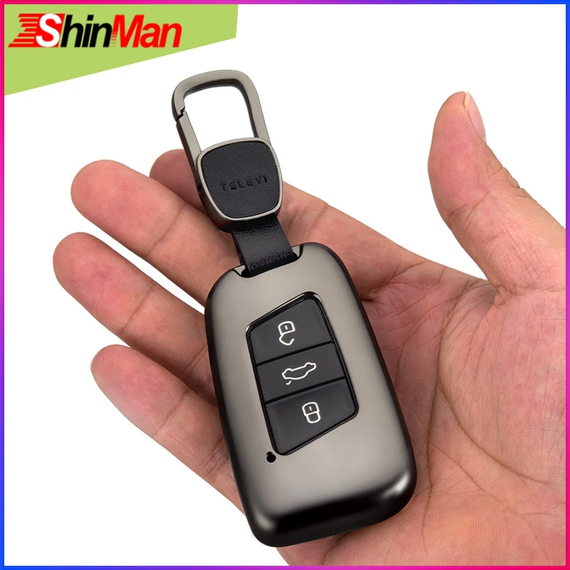 ShinMan Fashion Aluminum Alloy Car key Cover key Case For Volkswagen