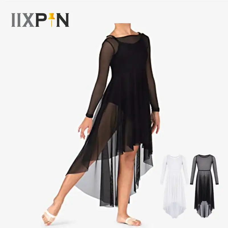 long sleeve dance dress