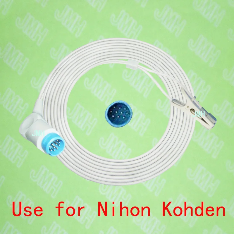 

Compatible with 10PIN Nihon Konhden Oximeter monitor the TL-101S Child and Adult ear or Animal tongue clip spo2 sensor.