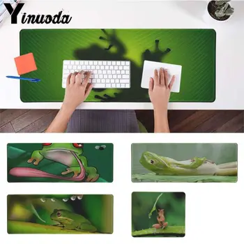 

Yinuoda Red Eyed Tree Frog Gamer Speed Mice Retail Small Rubber Mousepad Size for 30x90cm and 40x90cm Gaming Mousepads