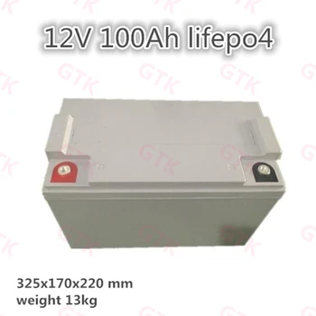 

12v 100Ah Lifepo4 battery pack ABS case not lead acid for car solar RV trolling motor UPS boat camping outdoor+ 10A charger