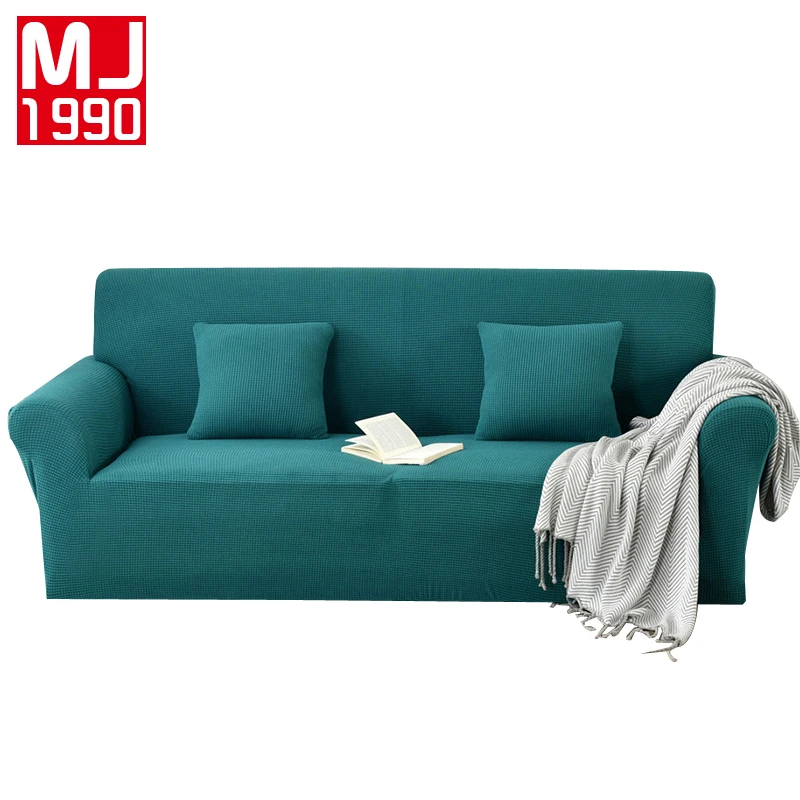 

2018 High Quality Hot Products Sofa Cover Handrail All-inclusive Sofa Cover Non-slip Cover Pure Color 4 Models Multiple Colour
