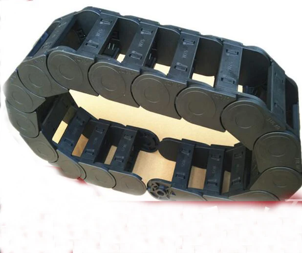 

35x125mm with R100 Open Cable Drag Chain Bridge type towline / Nylon towline / tanks chain / engineering towline