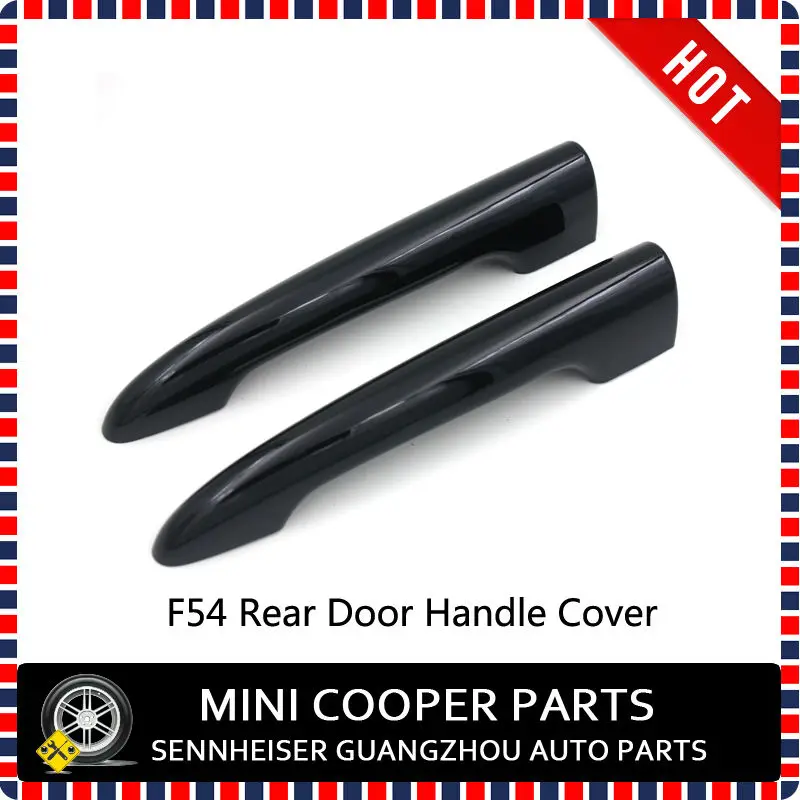 Mini Cooper Rear Door Handle Cover Black