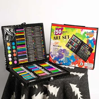 

150pcs/set Children Colors Pencil Birthday Party Kids Souvenirs Paint Brush Event & Party Gift for Boy Girl