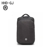 HHD-GJ рюкзаки USB зарядка компьютерный рюкзак блокировка паролем сумки для ноутбука Повседневный трехмерный Противоугонный рюкзак
