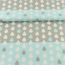 Booksew капли дождя Дизайн Скрапбукинг хлопок Ткань Вышивание ткань Текстиль для дома тела лоскутное шитье украшения Постельные принадлежности