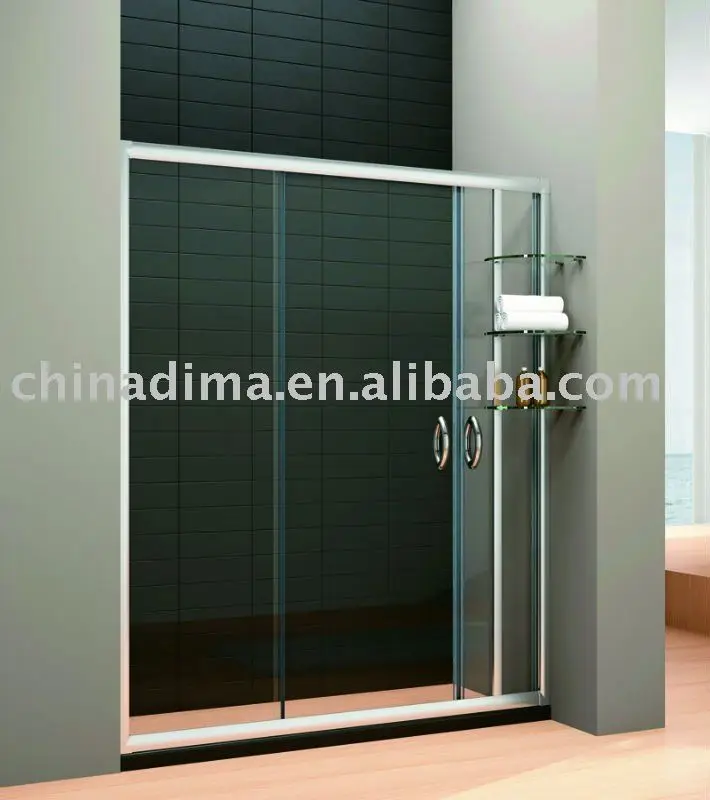 aluminium profile sliding shower door 12602in Shower Rooms from Home