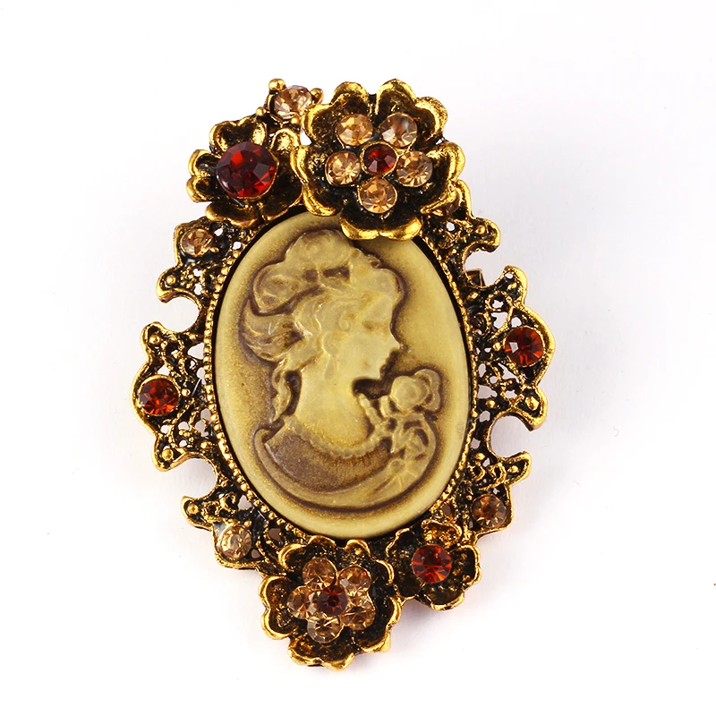 Pins Queen And Princess Vintage Large Pins And Brooches Jewelry Fashion