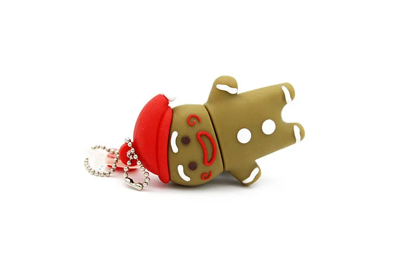 JASTER Gingerbread Man USB флеш-накопитель, игрушечный мальчик, ручка-накопитель, мультяшная флешка, 4 ГБ, 8 ГБ, 16 ГБ, 32 ГБ, карта памяти, U диск, USB 2,0