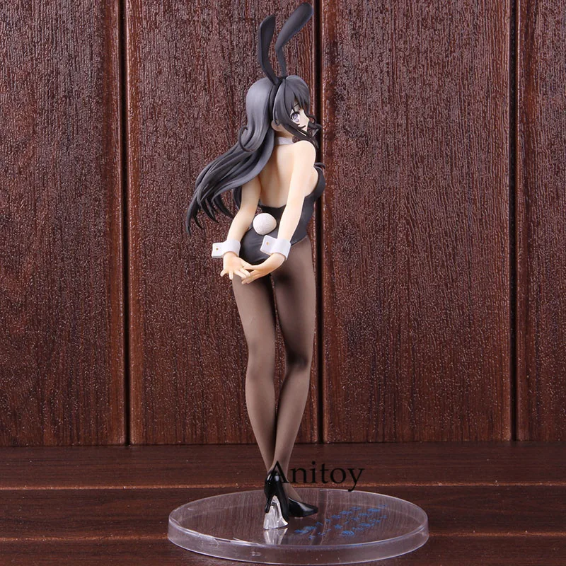 Seishun Buta Yarou Wa Bunny Girl Senpai Sakurajima Mai 1/7 Масштаб ПВХ фигурка Коллекционная модель игрушки