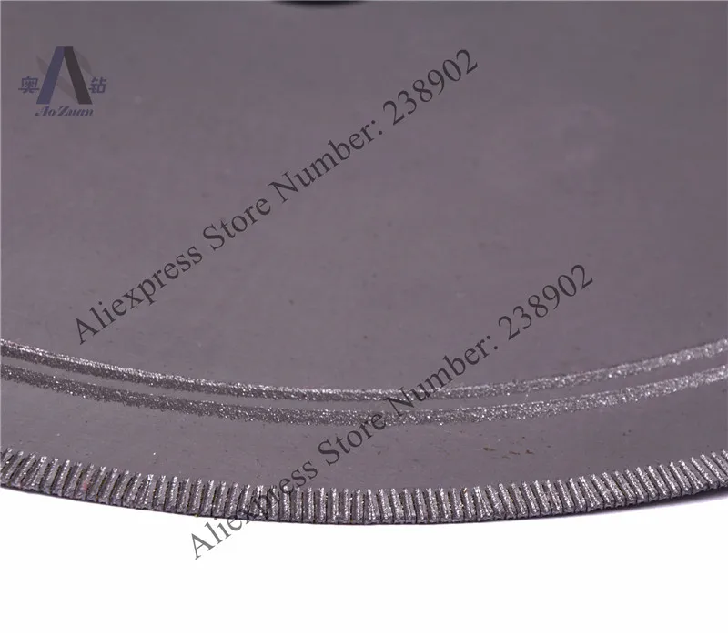 

1PC 12" 300mm Notched Rim Diamond Lapidary Saw/Diamond Saw Blade For Cutting Glass/Gemstone/Jade/Agate/Crystal/Charcoal etc