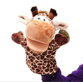 

Kids Children Classic Animal Puppet Hand Toys Cute Kawaii Lion Monkey Dog Muppet Novelty Toy Gift